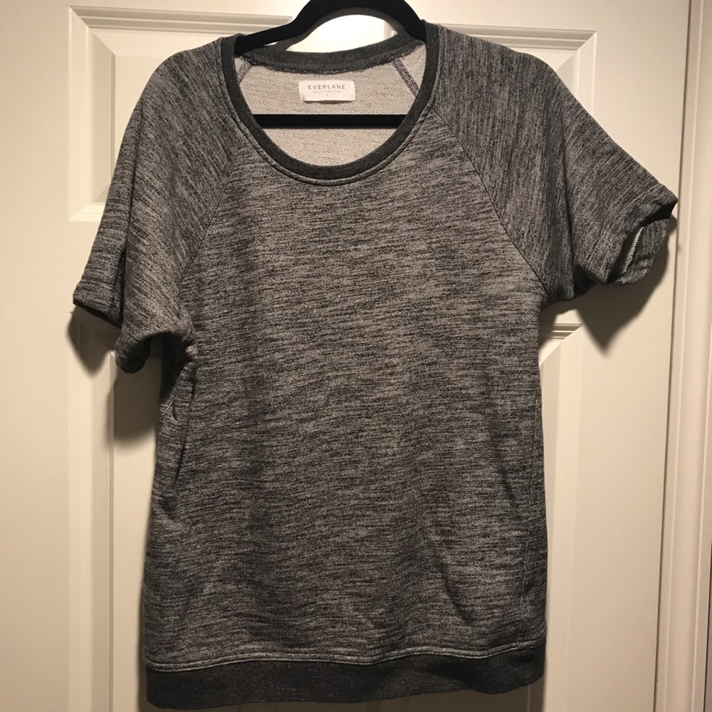 Everlane Mens heather gray heavy t-shirt
